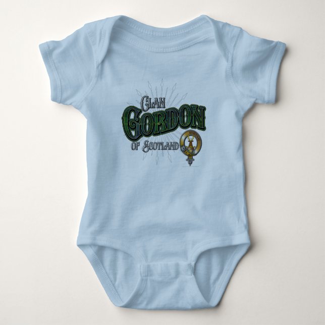 Gordon Clan Baby Bodysuit (Front)
