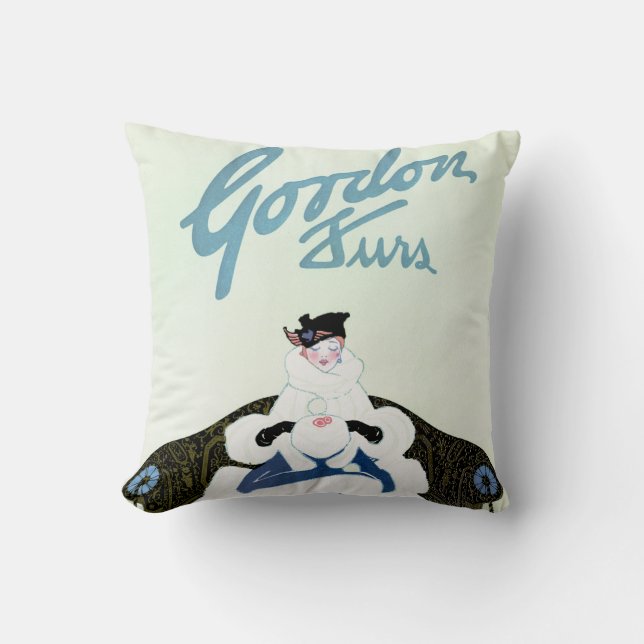 Gordon Furs Cushion (Front)