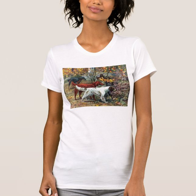 Gordon, Irish and English Setters shirt (Front)