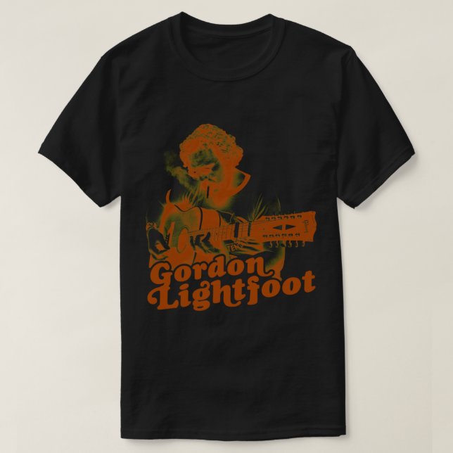 Gordon Lightfoot ))(( Retro Folk Rock Icon Classic T-Shirt (Design Front)