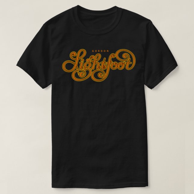 Gordon Lightfoot Tribute T-Shirt (Design Front)