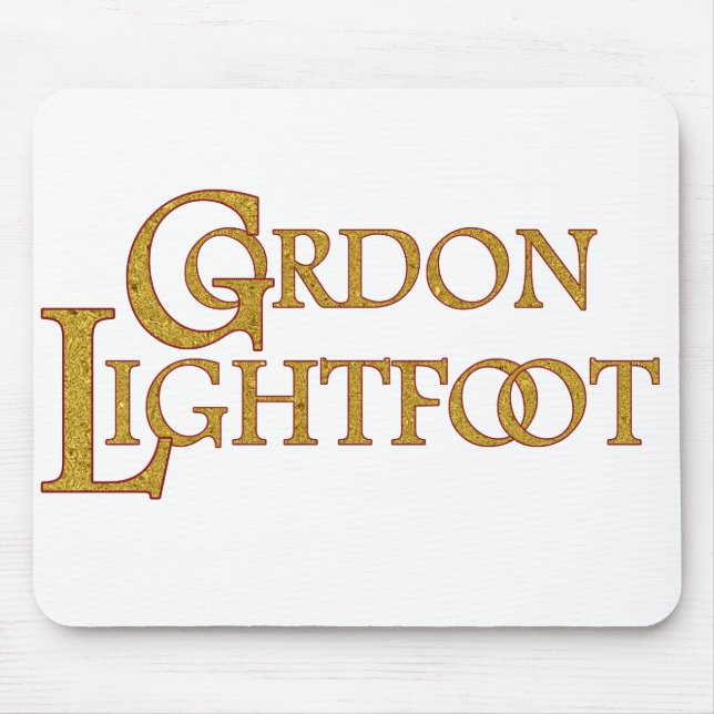 Gordon Lightfoot | Tribute to the Legendary  Mouse Pad (Front)