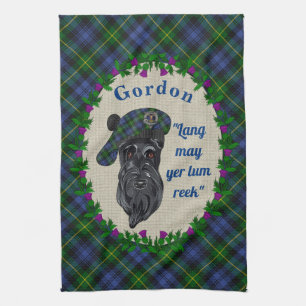 Gordon Scottie Dog Kitchen Towel