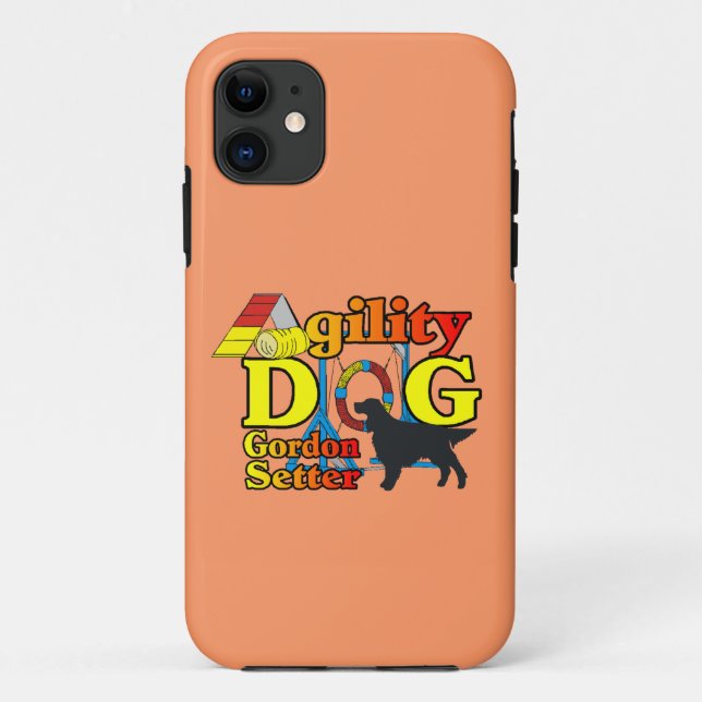 Gordon Setter Agility Case-Mate iPhone Case (Back)