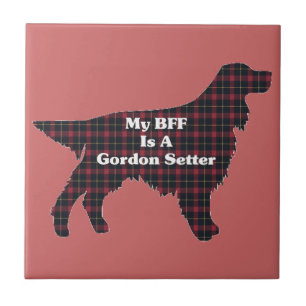 Gordon Setter BFF Tile