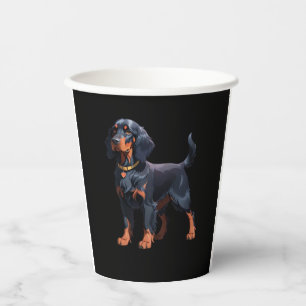Gordon Setter Classic T-Shirt Paper Cups