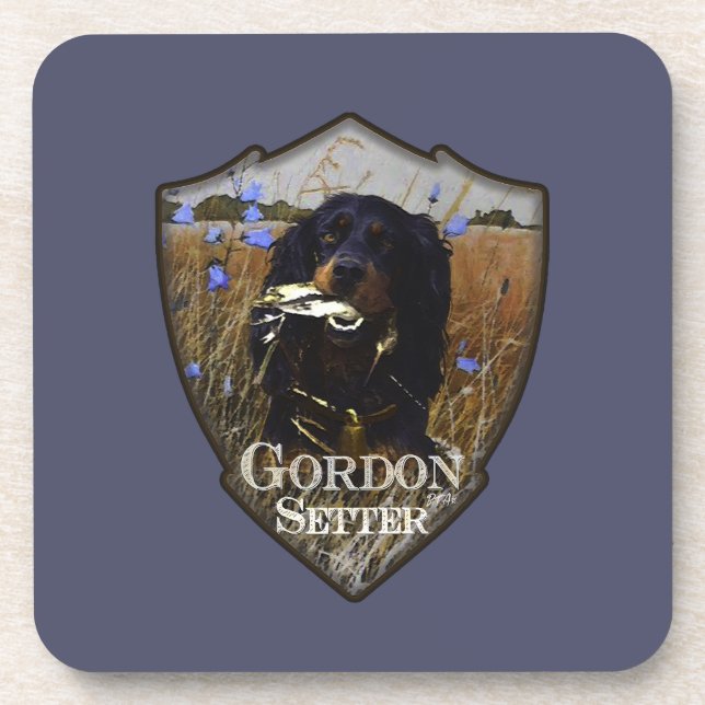 Gordon Setter    Coaster (Front)