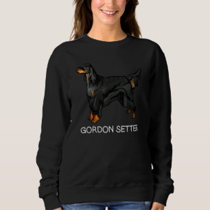 Gordon Setter Crazy Dog Sweatshirt