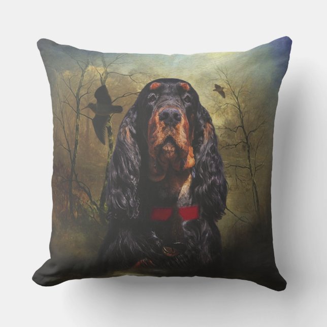 Gordon Setter    Cushion (Front)