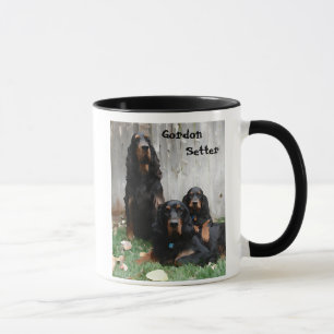 Gordon Setter Generations Painting on a Mug