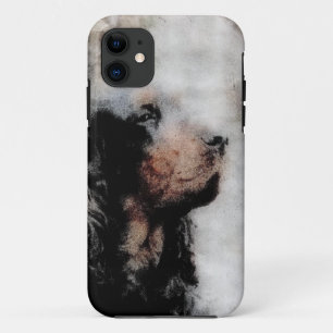 Gordon Setter Grunge iPhone 5 Case