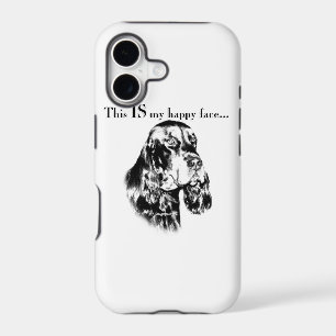 Gordon Setter Happy Face