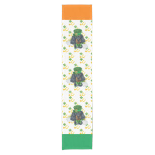 Gordon Setter Holiday Home Decor St Patricks Day Short Table Runner