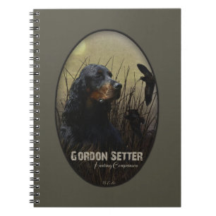 Gordon Setter , Hunting companion Notebook