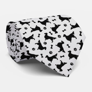 Gordon Setter Icon Pattern Neck Tie