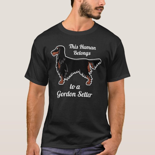 Gordon Setter Icon T-Shirt (Front)