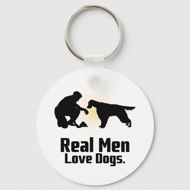 Gordon Setter Key Ring (Front)