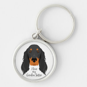 Gordon Setter Key Ring