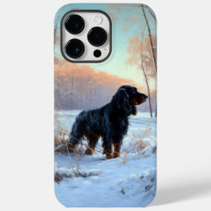 Gordon Setter Let It Snow Christmas Case-Mate iPhone 14 Pro Max Case
