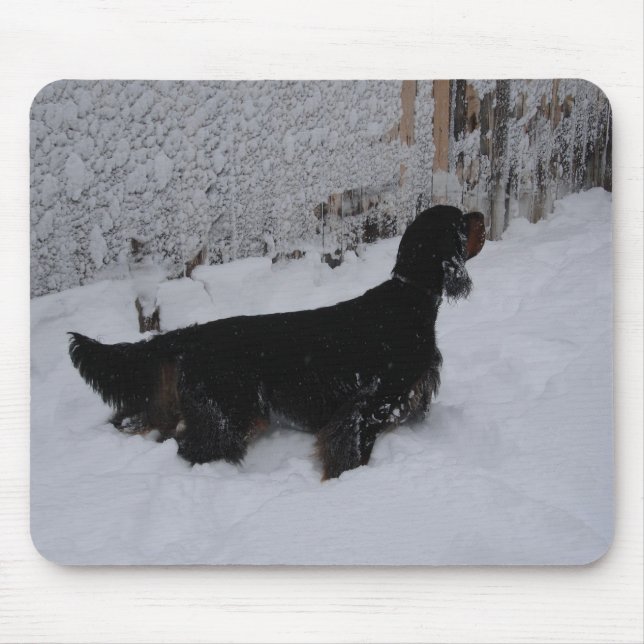 Gordon Setter Mousepad (Front)