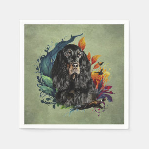 Gordon Setter Napkin