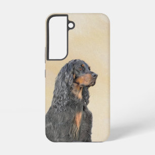 Gordon Setter Painting - Cute Original Dog Art Samsung Galaxy Case
