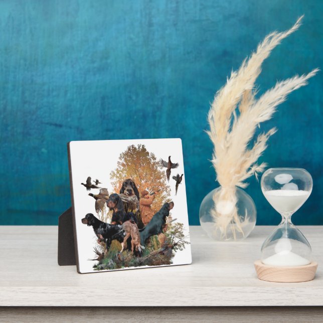 Gordon Setter ,  Plaque (Insitu)