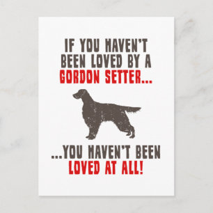 Gordon Setter Postcard