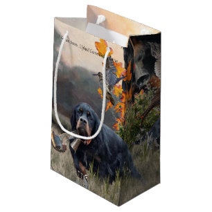 Gordon Setter  Small Gift Bag