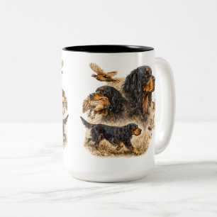 Gordon Setter Two-Tone Coffee Mug