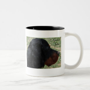 Gordon Setter Two-toned Ceramic Mug