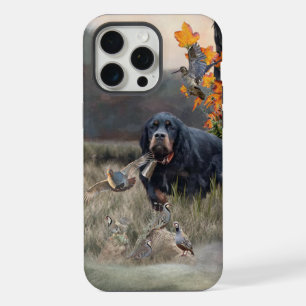 Gordon Setters , Passion for Birds , Art iPhone 15 Pro Max Case