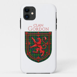 Gordon Tartan Scottish Plaid Lion Rampant iPhone 11 Case