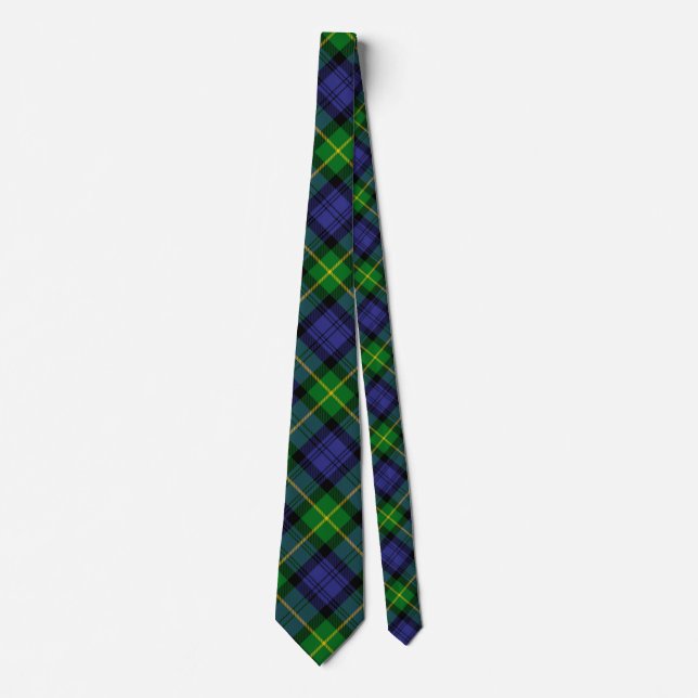 Gordon Tartan Tie (Front)