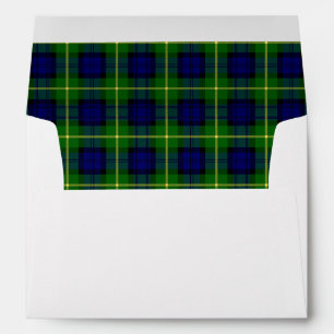 Gordon Tartan Wedding Envelopes