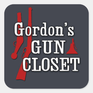 Gordon's Gun Closet sticker