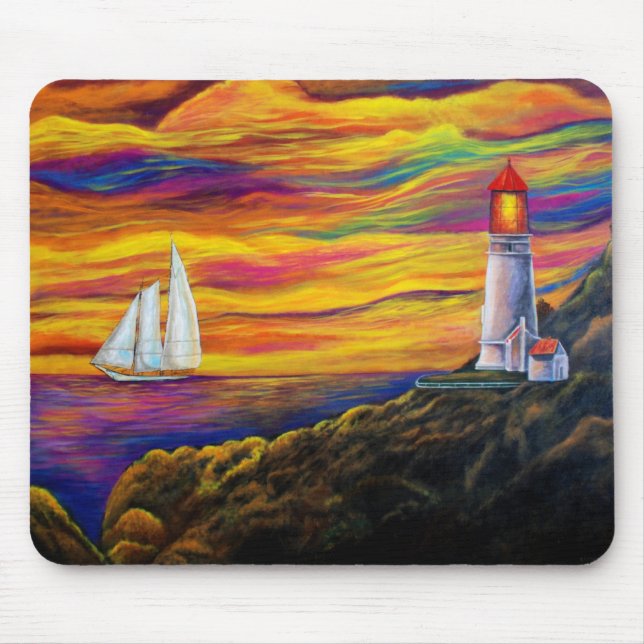 Gordon's Lighthouse Mousepad (Front)