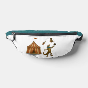 Gordy, goanna juggler bum bags