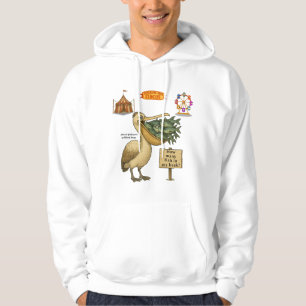 Gordy, goanna juggler hoodie