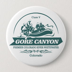 Gore Canyon (rafting 2) 10 Cm Round Badge