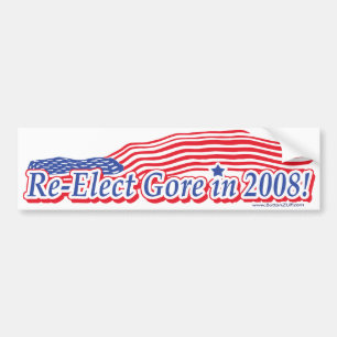 Gore for President 2008 Bumper Sticker 