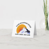 Gore Mountain House Note Card