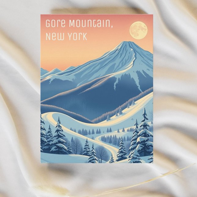 Gore Mountain New York Adirondacks Postcard (Creator Uploaded)