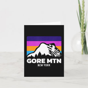 Gore mountain new york skiing snowboarding family card