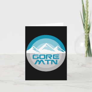 Gore Mountain Ny Graphic Vintage Snowboard Ski T  Card