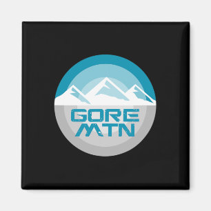 Gore Mountain Ny Graphic Vintage Snowboard Ski T Magnet