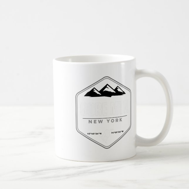 Gore Mountain Ny Snowboard T  Coffee Mug (Right)