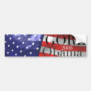 GORE Obama 2008 Bumper Sticker