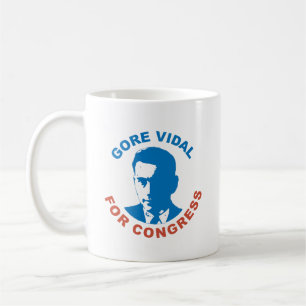GORE VIDAL FOR CONGRESS COFFEE MUG