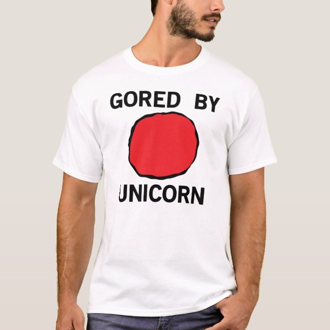 Gored by Unicorn T-Shirt (Front)